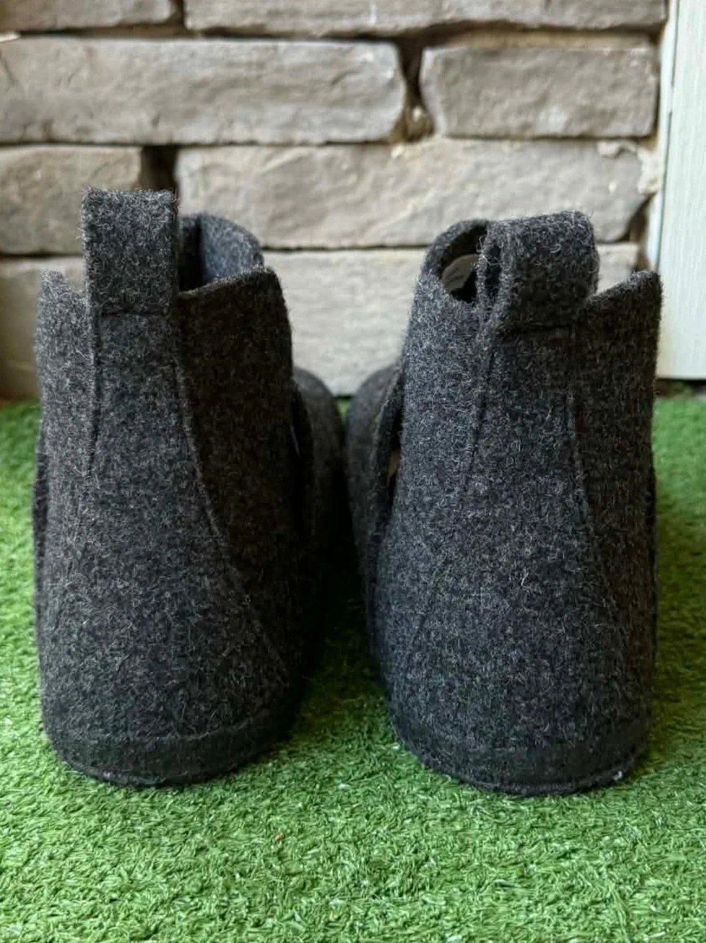 Birkenstock Andermatt Shearling Wool Felt Slipper Mens Booties